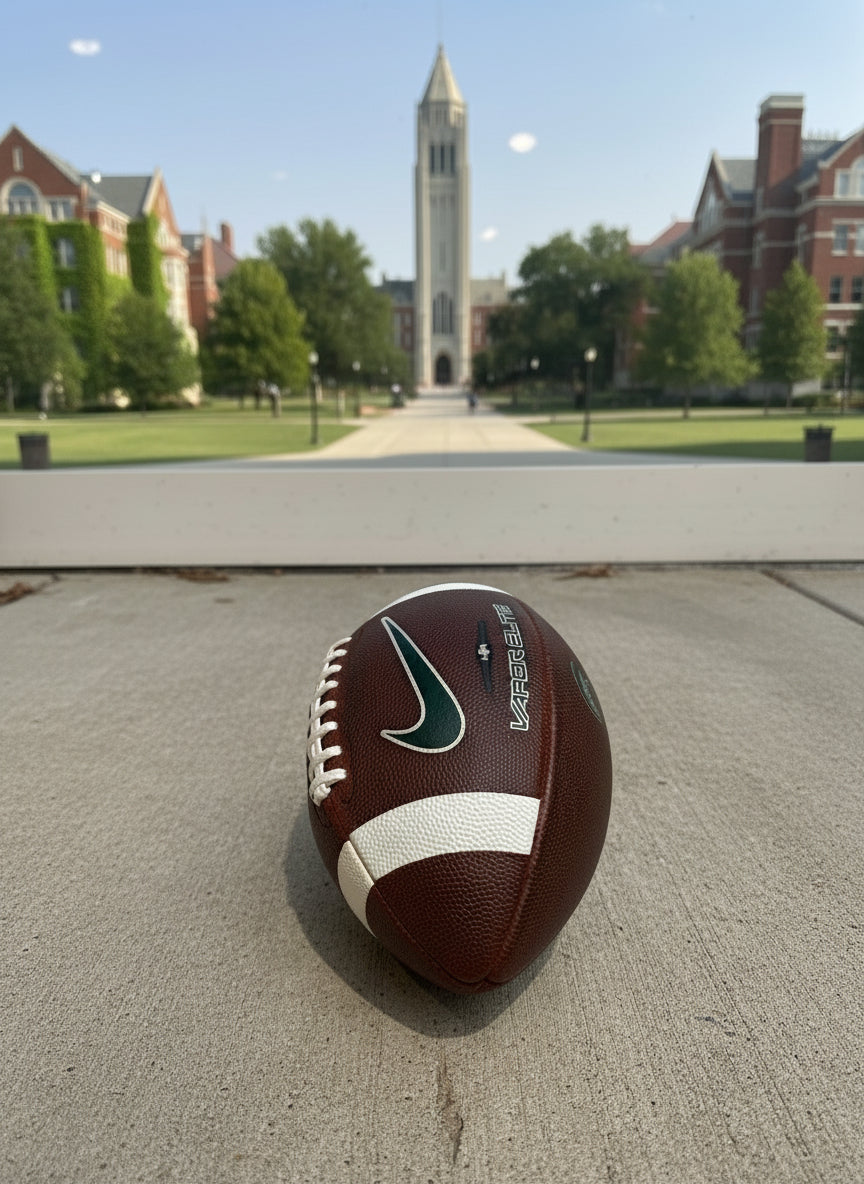 Nike Vapor Elite Fully Game Prepped Game Ready Football! -Michigan State Spartans