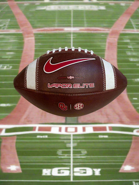 Nike Vapor Elite Fully Prepped Football! -Oklahoma