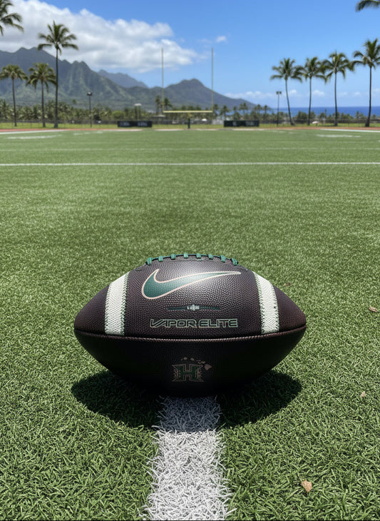 Nike Vapor Elite Game Prepped & Game Ready Football! -Hawaii