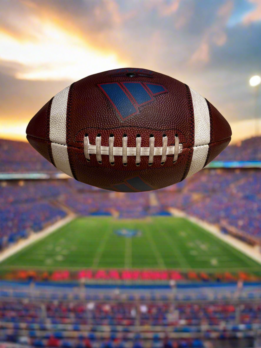 2025 Kansas Adidas Dime Fully Prepped Game Ready Football! -Kansas Jayhawks!
