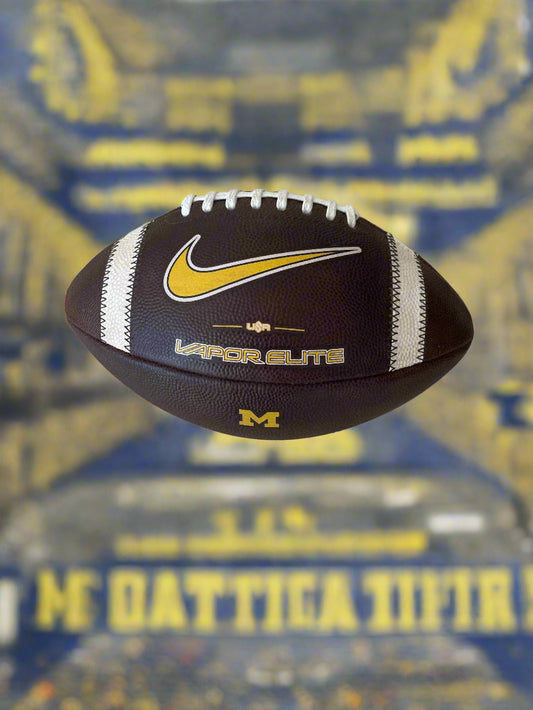Nike Vapor Elite Fully Prepped Game Ready Football! -Michigan