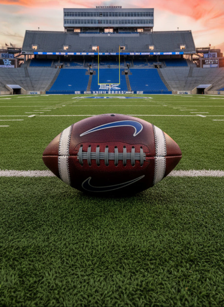 Nike Vapor Elite Fully Game Prepped Football! -Kentucky Wildcats