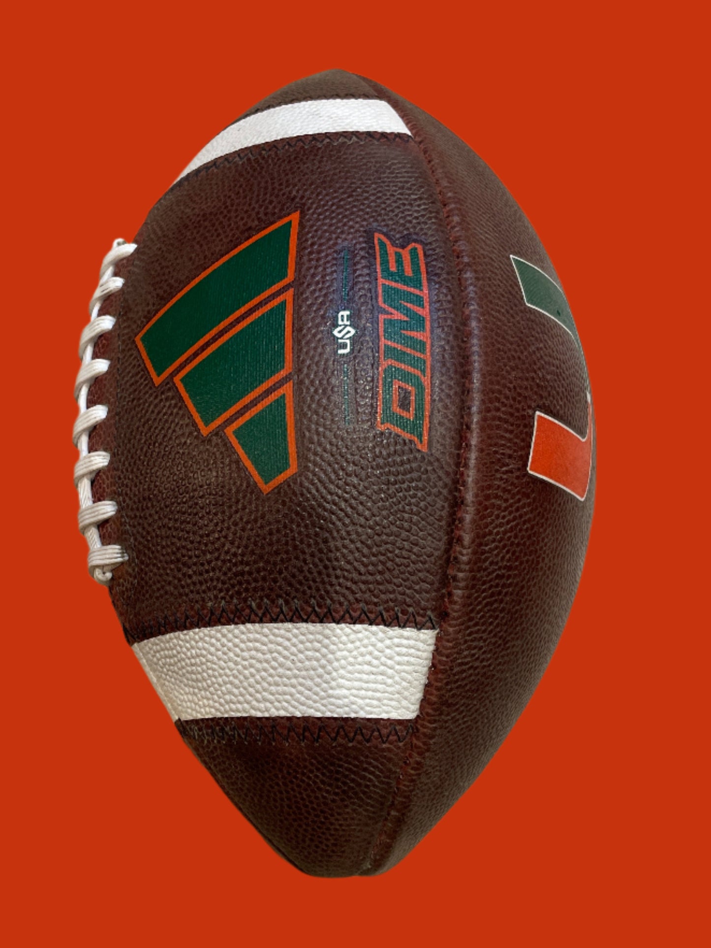 Adidas Dime Fully Prepped Football! -University of Miami