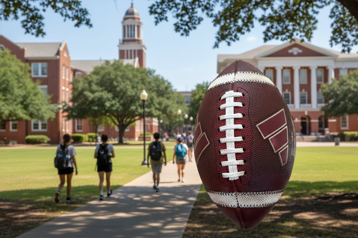 Adidas Dime Fully Game Prepped Football! -Texas A&M Aggies!