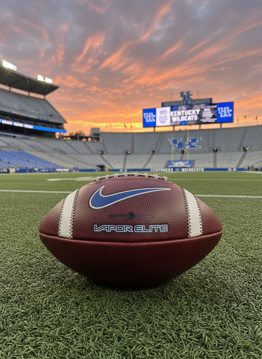 Nike Vapor Elite Fully Game Prepped Football! -Kentucky Wildcats