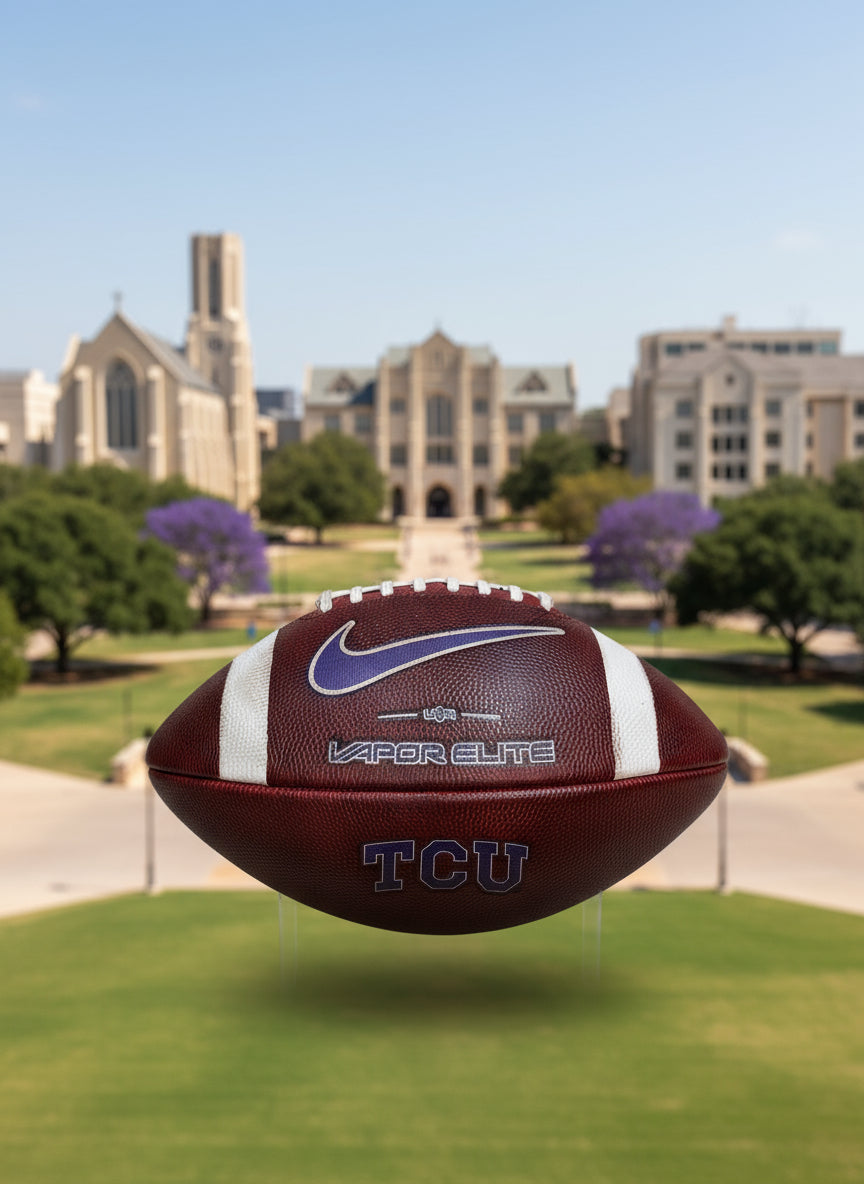Nike Vapor Elite Fully Game Prepped Football! -TCU