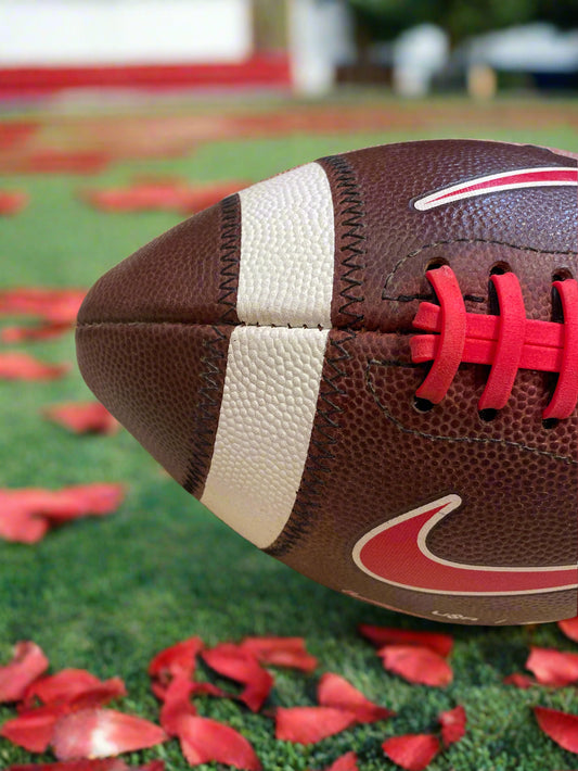 🔴 Red 🔴 Nike Vapor Elite Game Ready Fully Prepped Football!