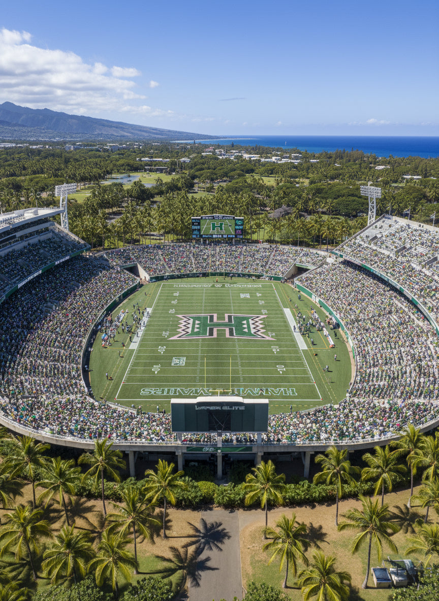 Nike Vapor Elite Game Prepped & Game Ready Football! -Hawaii