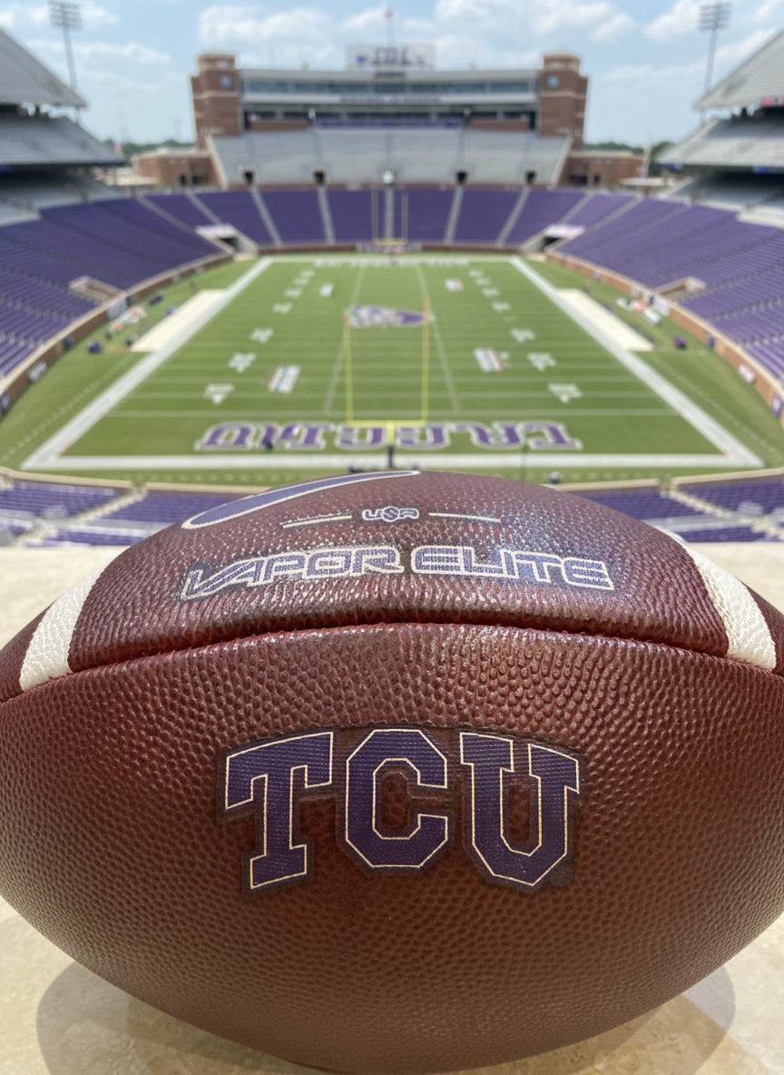Nike Vapor Elite Fully Game Prepped Football! -TCU