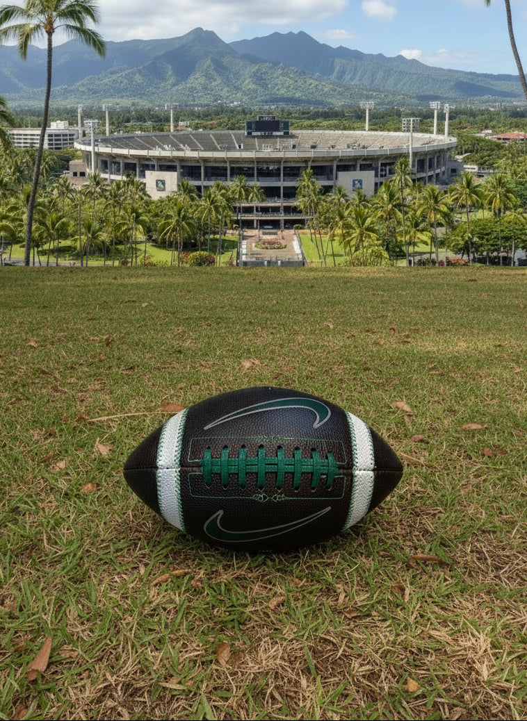 Nike Vapor Elite Game Prepped & Game Ready Football! -Hawaii