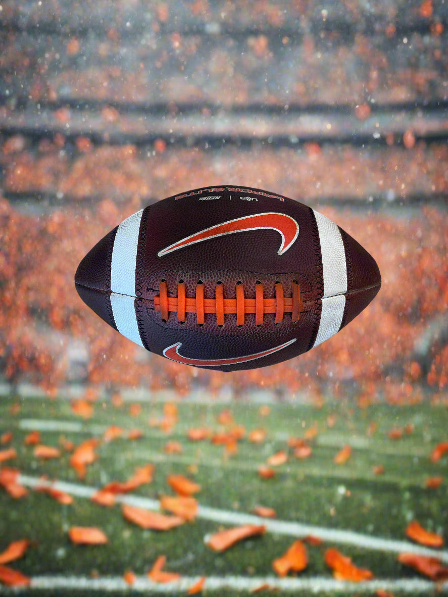 🟠 ORANGE 🟠 Nike Vapor Elite Fully Prepped Game Ready Football! -Orange