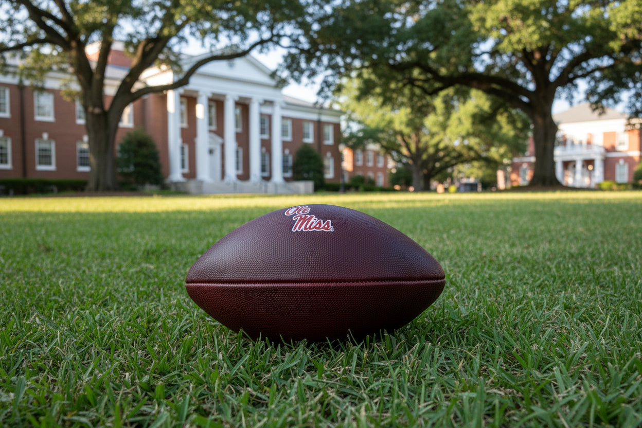 College Football Playoff Game Prepped Limited Edition football! -Ole Miss