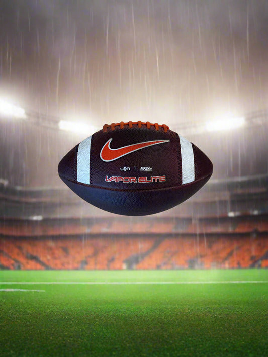 🟠 ORANGE 🟠 Nike Vapor Elite Fully Prepped Game Ready Football! -Orange