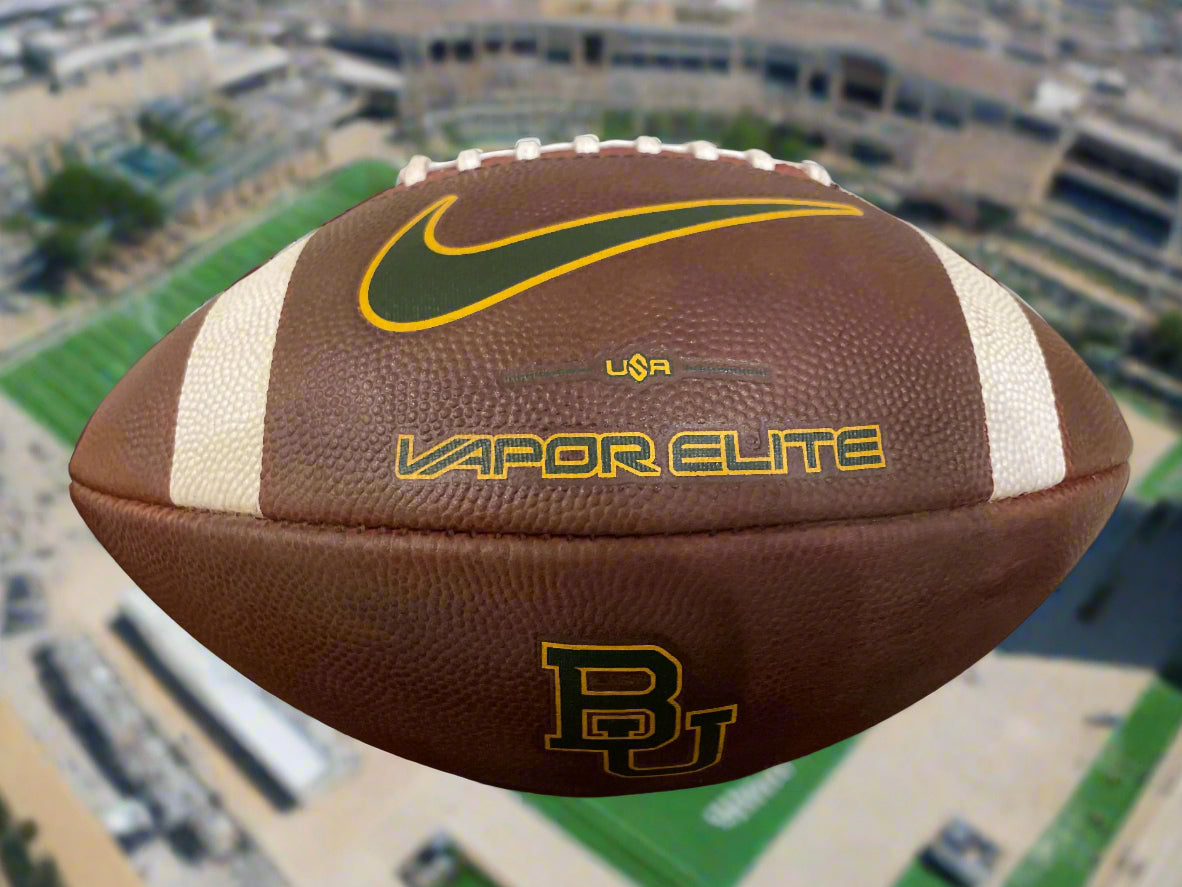 Nike Vapor Elite Fully Prepped Football! -Baylor