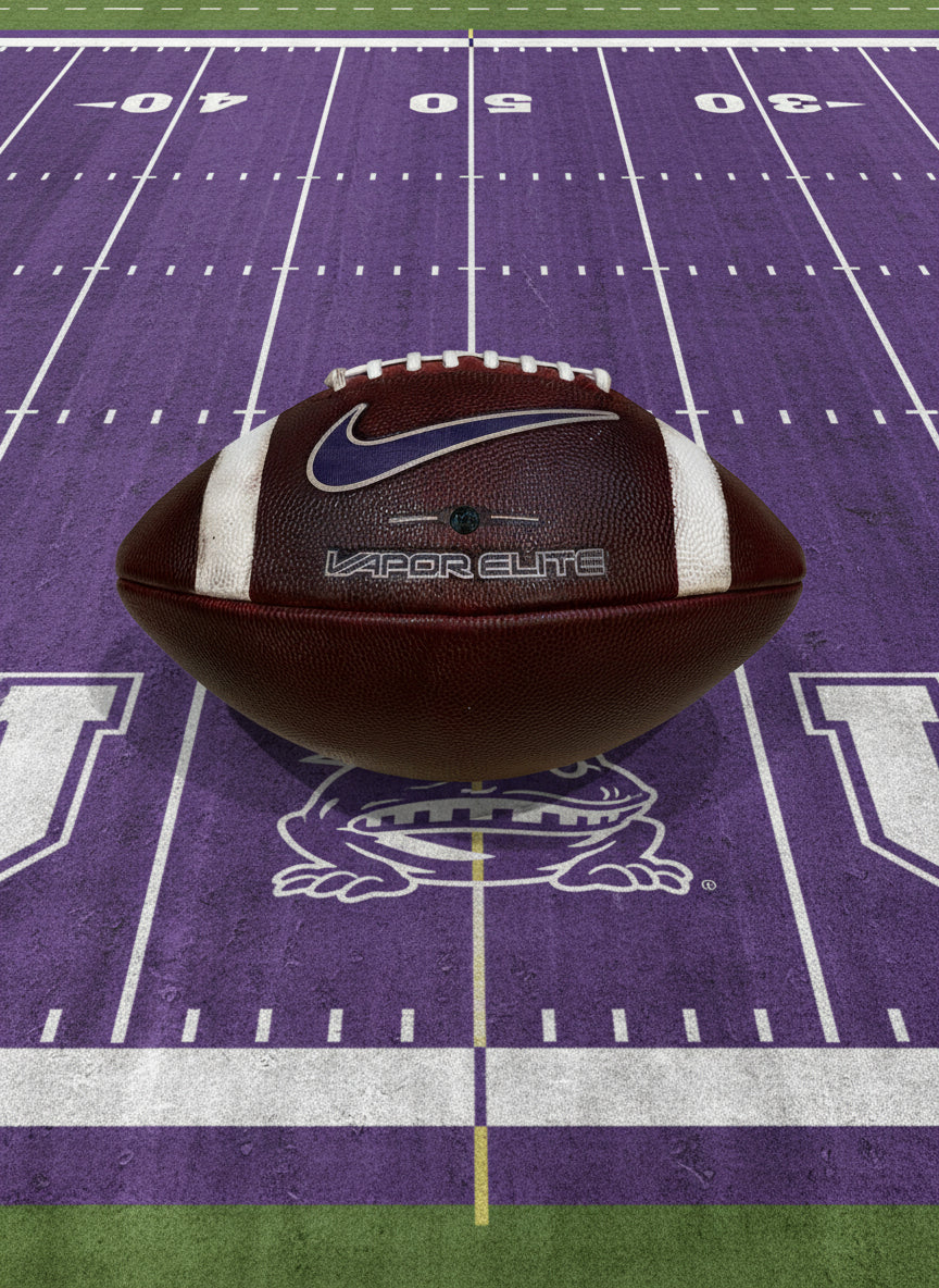 Nike Vapor Elite Fully Game Prepped Football! -TCU