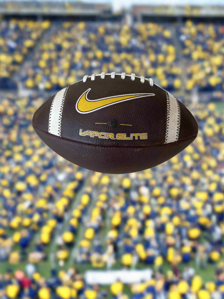Nike Vapor Elite Fully Prepped Game Ready Football! -Michigan