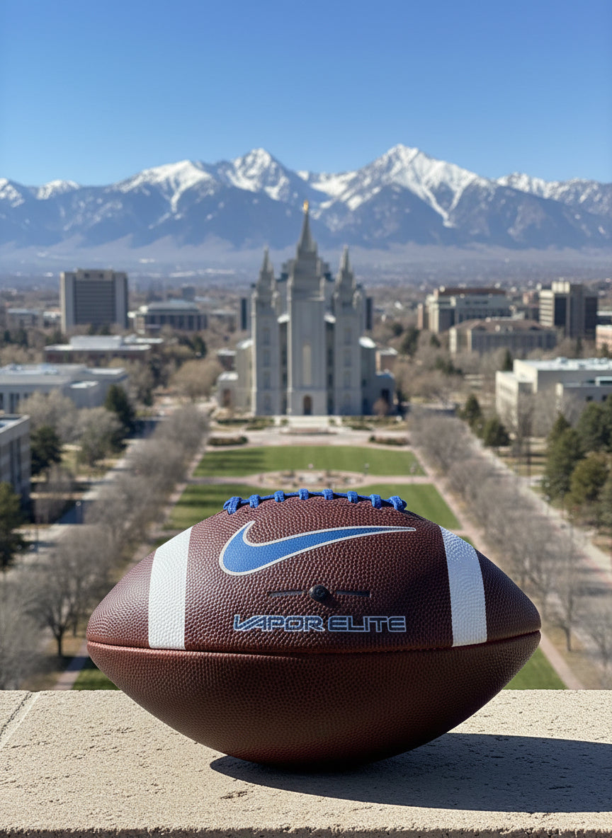 Nike Vapor Elite Fully Game Prepped Football! -BYU Cougars!
