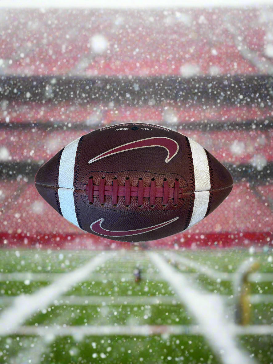 🚩 MAROON 🚩 Nike Vapor Elite Fully Prepped Game Ready Football! -Maroon