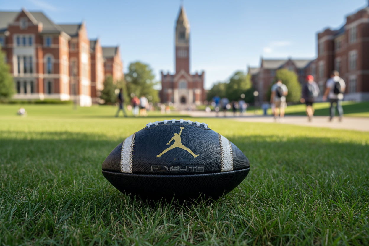 Michigan Jordan Fully Game Prepped Football! -Michigan Wolverines