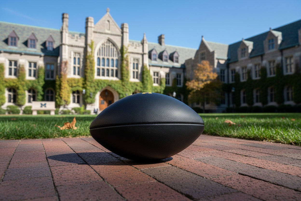 Michigan Jordan Fully Game Prepped Football! -Michigan Wolverines