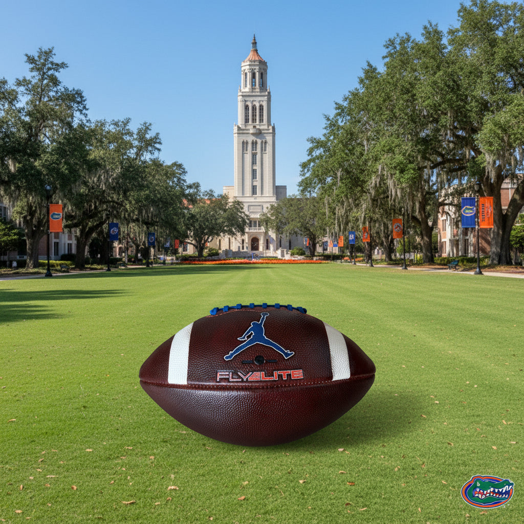 Jordan Fully Game Prepped Football! -University of Florida Gators! -COA INCLUDED