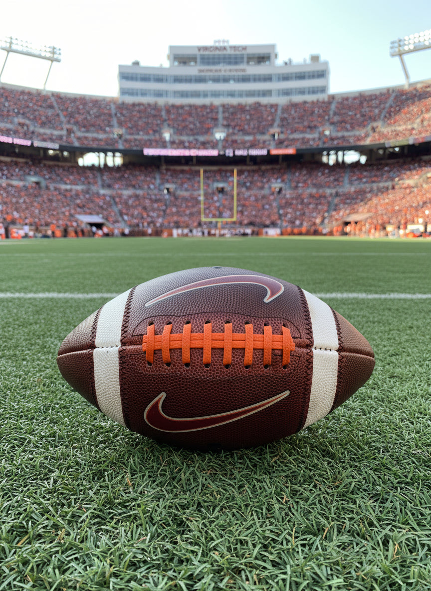 Nike Vapor Elite Fully Game Prepped Football! -Virginia Tech