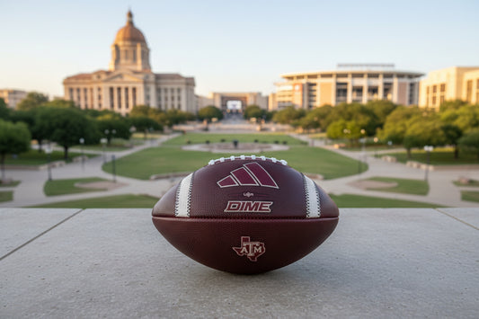 Adidas Dime Fully Game Prepped Football! -Texas A&M Aggies!