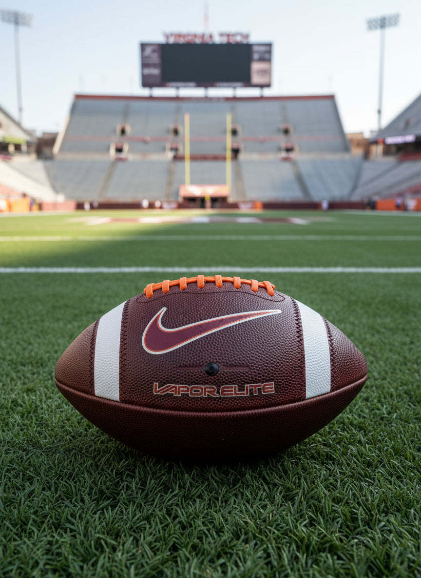 Nike Vapor Elite Fully Game Prepped Football! -Virginia Tech