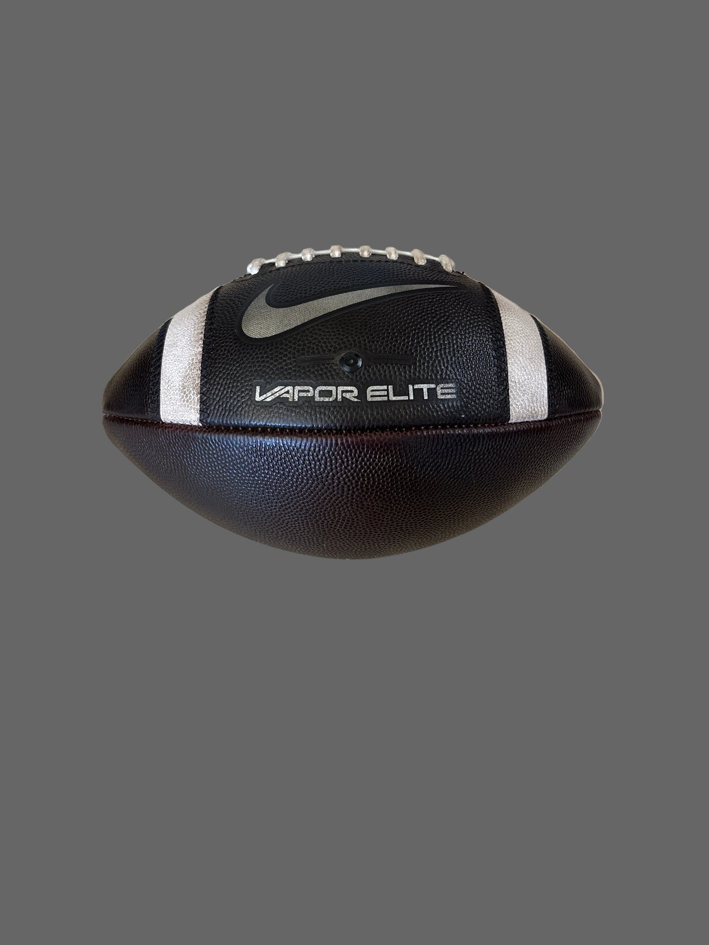 Nike Vapor Elite Fully Game Prepped Game Ready Football! -Silver & Black