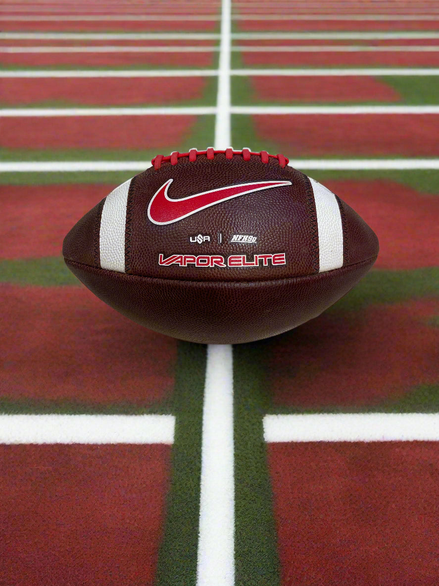 🔴 Red 🔴 Nike Vapor Elite Game Ready Fully Prepped Football!