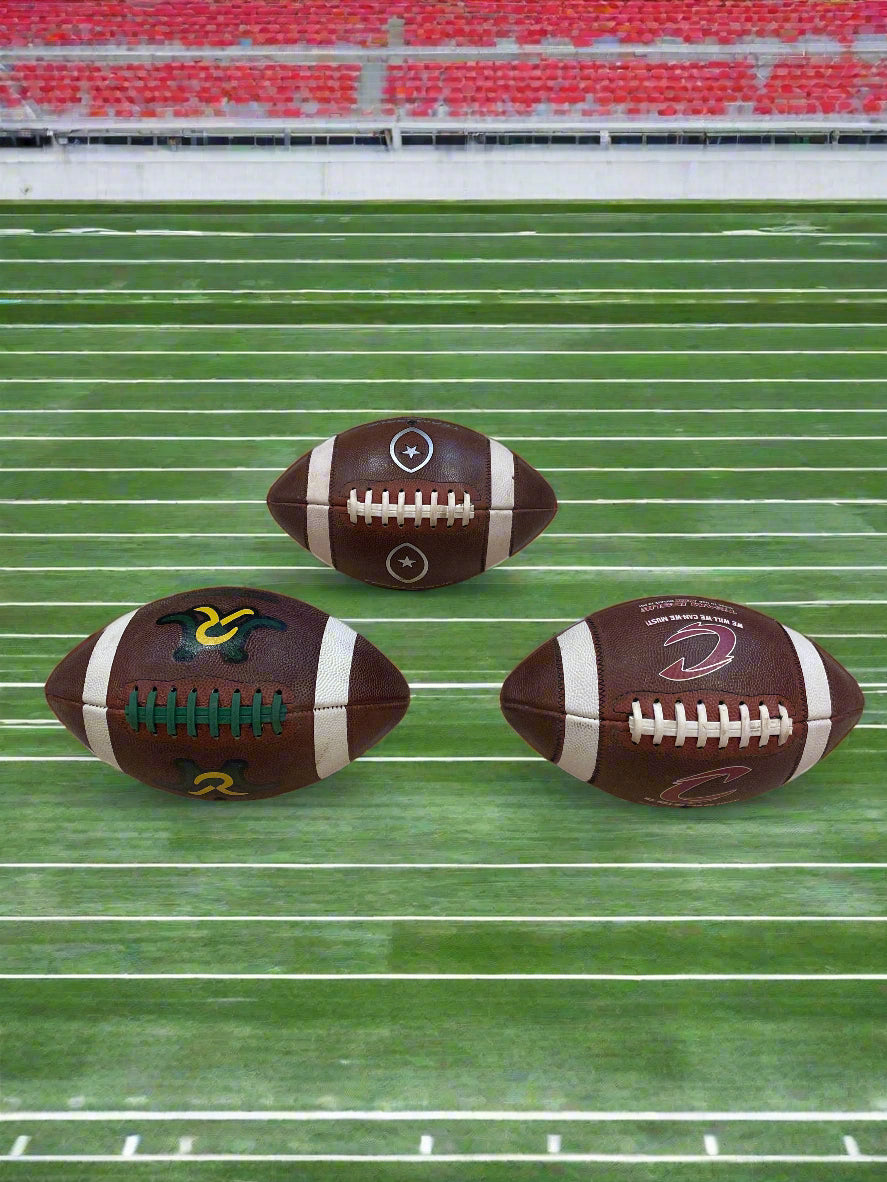 Fully Prepped Game Ready Team Issue Footballs! (Various Logos/Designs)