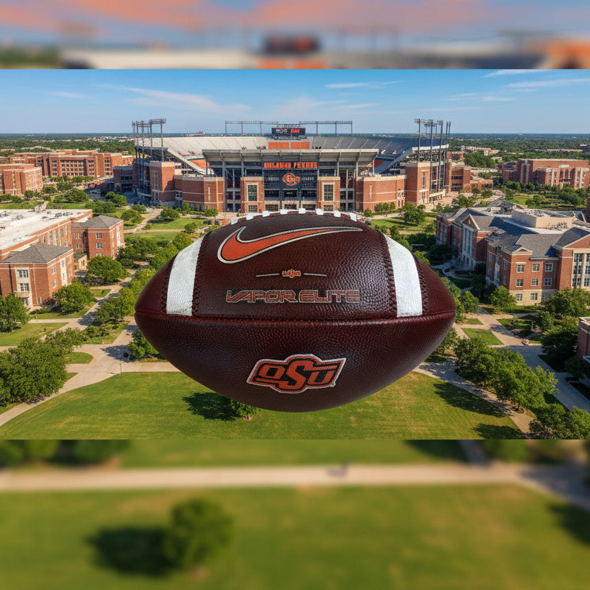Nike Vapor Elite Fully Game Prepped Football! -Oklahoma State Cowboys
