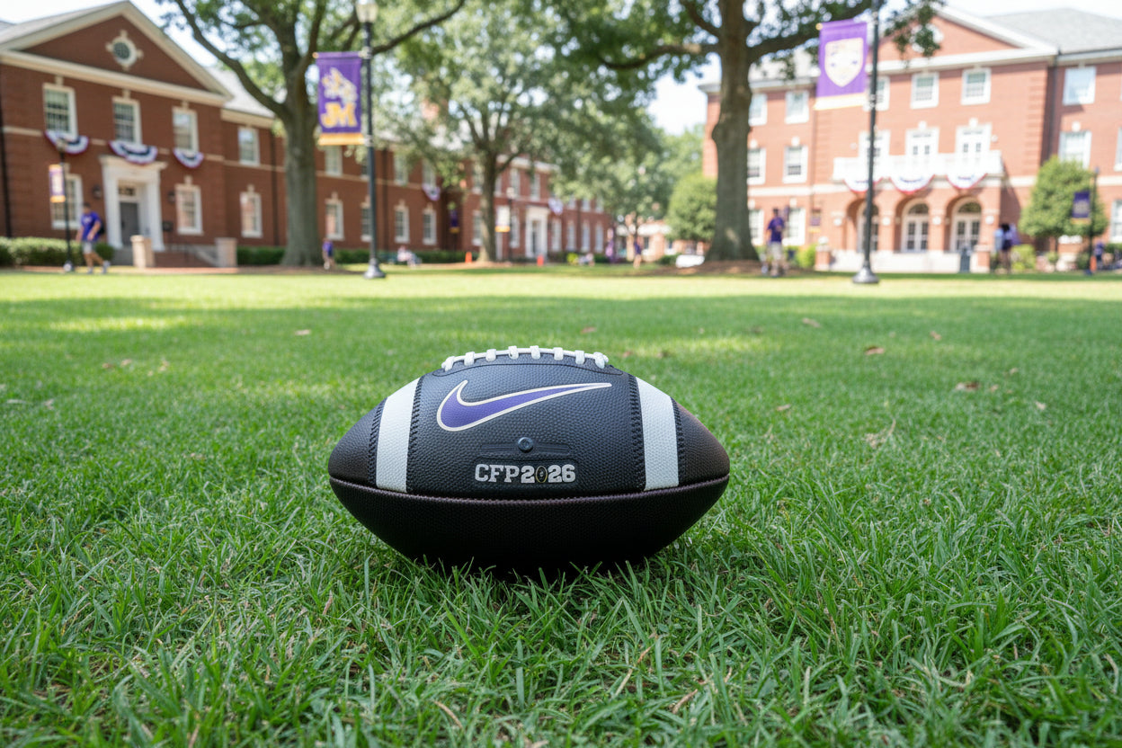 College Football Playoff Game Prepped Limited Edition football! -James Madison!