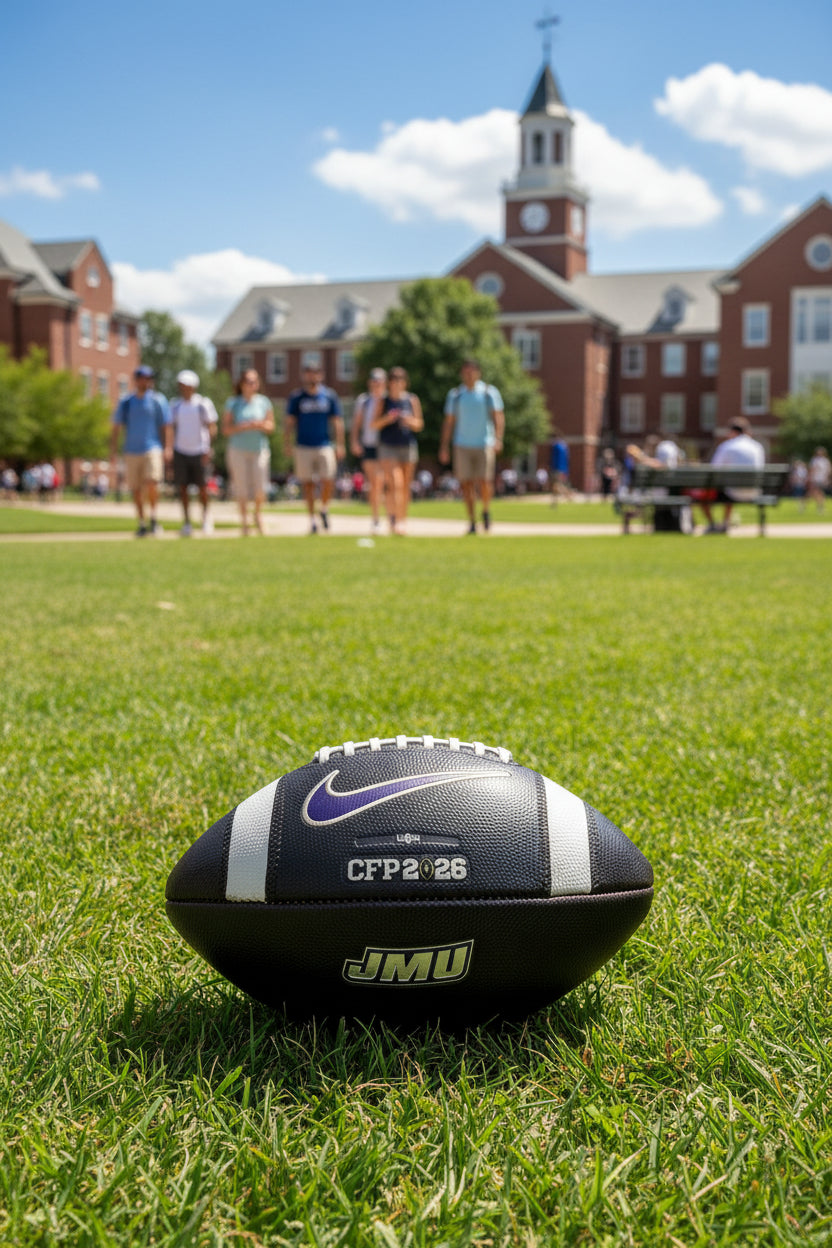 College Football Playoff Game Prepped Limited Edition football! -James Madison!